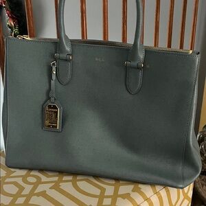 Ralph Lauren Sage Green Handbag